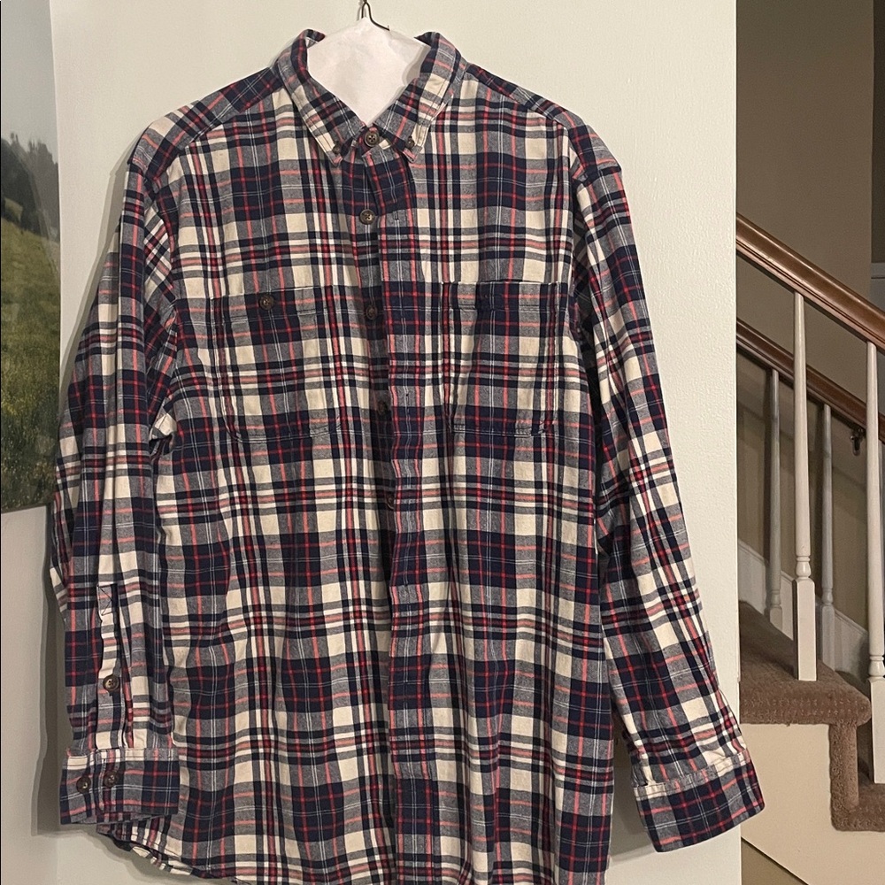 Men’s XL Tall  Duluth Trading Co Flannel Shirt